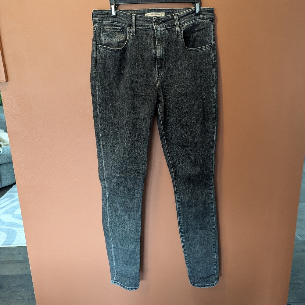 Levi's High Rise Women Jeans - Black